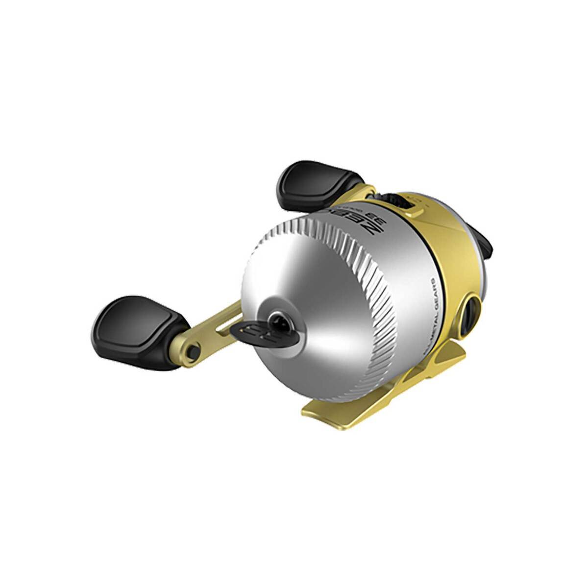 Zebco 33 Micro Gold Spincast Reel - Size 10 - 10 Zebco 33 Micro Gold Spincast Reel - Size 10 - 10