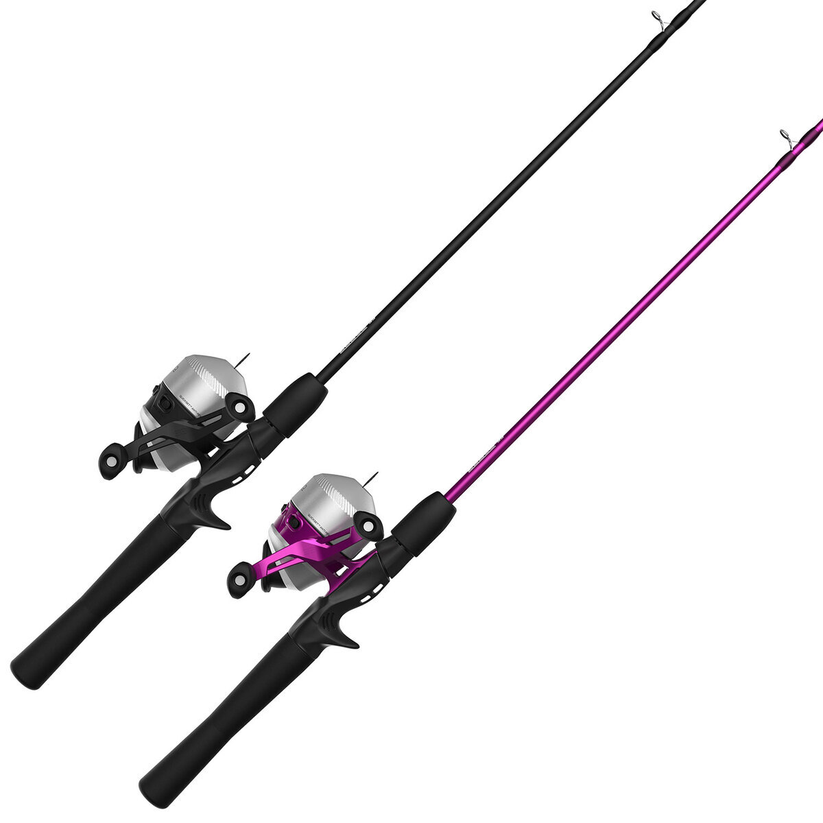Zebco 33 Pink and Silver Spincast Combo - 5ft 6in, Medium Power, 2pc - Pink SIlver Zebco 33 Pink and Silver Spincast Combo - 5ft 6in, Medium Power, 2pc - Pink SIlver