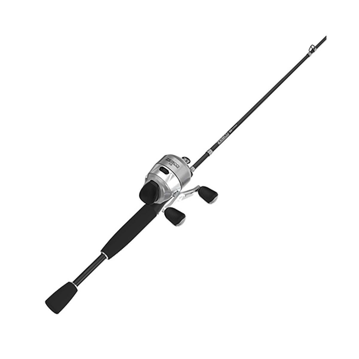 Zebco 33 Platinum Spincast Combo - 6ft, Medium Power, 2pc - Silver Zebco 33 Platinum Spincast Combo - 6ft, Medium Power, 2pc - Silver