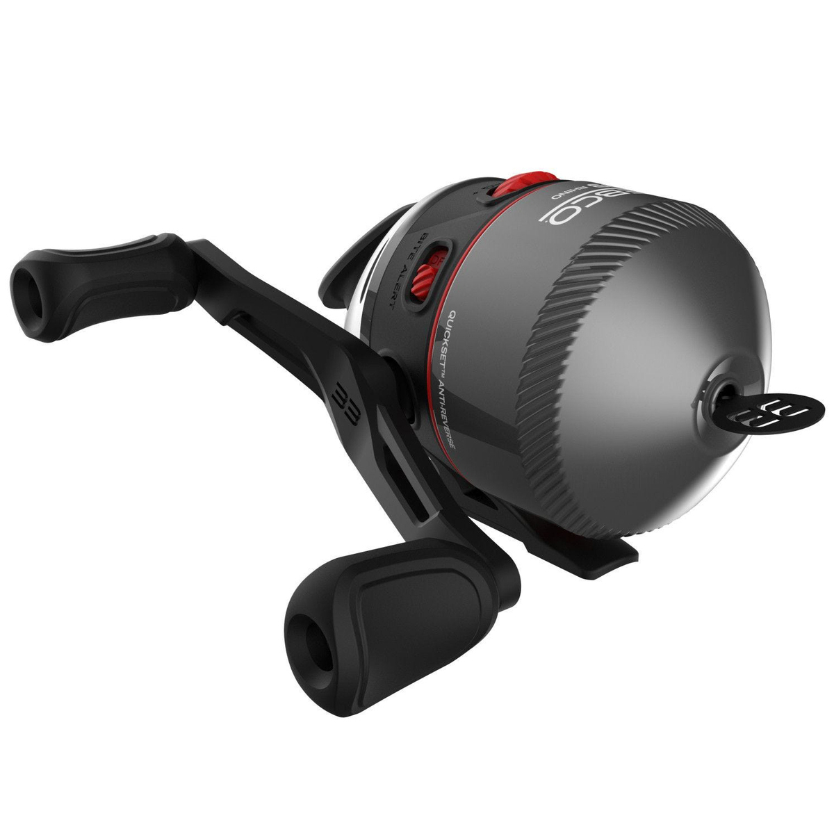 Zebco 33 Rhino Spincast Combo - 6ft, Medium Power, 2pc - Gray/Black Zebco 33 Rhino Spincast Combo - 6ft, Medium Power, 2pc - Gray/Black