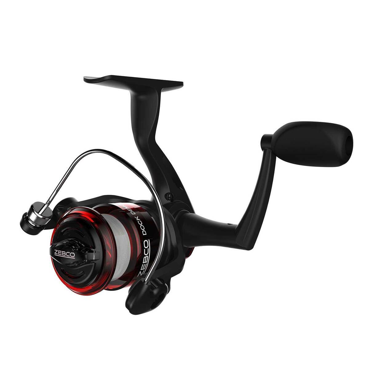 Zebco Dock Demon Spinning Combo - 2ft 6in, Medium Power, 1pc - Red Zebco Dock Demon Spinning Combo - 2ft 6in, Medium Power, 1pc - Red