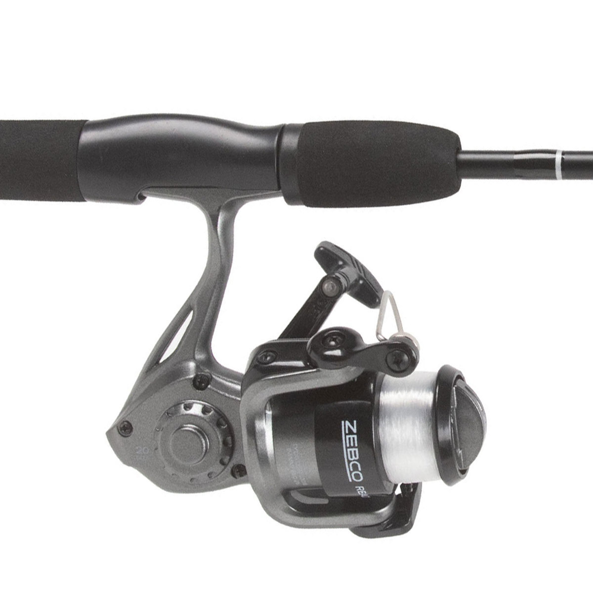 Zebco Ready Tackle Bass Spinning Combo - 5ft 6in, Medium Light Power, 2pc Zebco Ready Tackle Bass Spinning Combo - 5ft 6in, Medium Light Power, 2pc