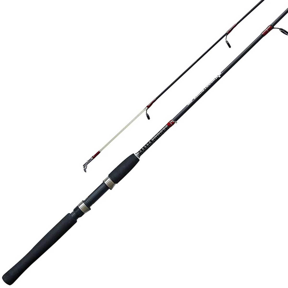 Zebco Rhino Tough Spinning Rod - 6ft 6in, Medium Power, 2pc Zebco Rhino Tough Spinning Rod - 6ft 6in, Medium Power, 2pc
