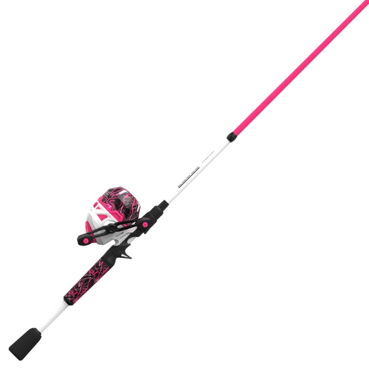 fishing rod combo best for catfish pink Cat Slayer Spinning and Baitfeeder Combos The 66 Blush Spinning Combo is made for female anglers who want a stylish Fishing Rod and Reel Combos,