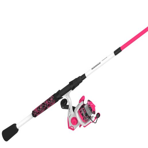 Zebco Roam Pink Spinning Rod and Reel Spinning Combo - Prism Pink 30