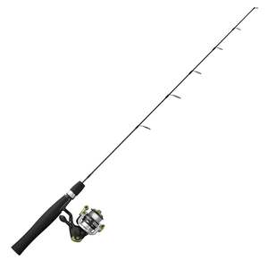 Zebco Stinger Ice Spinning Reel and Fishing Rod Combo