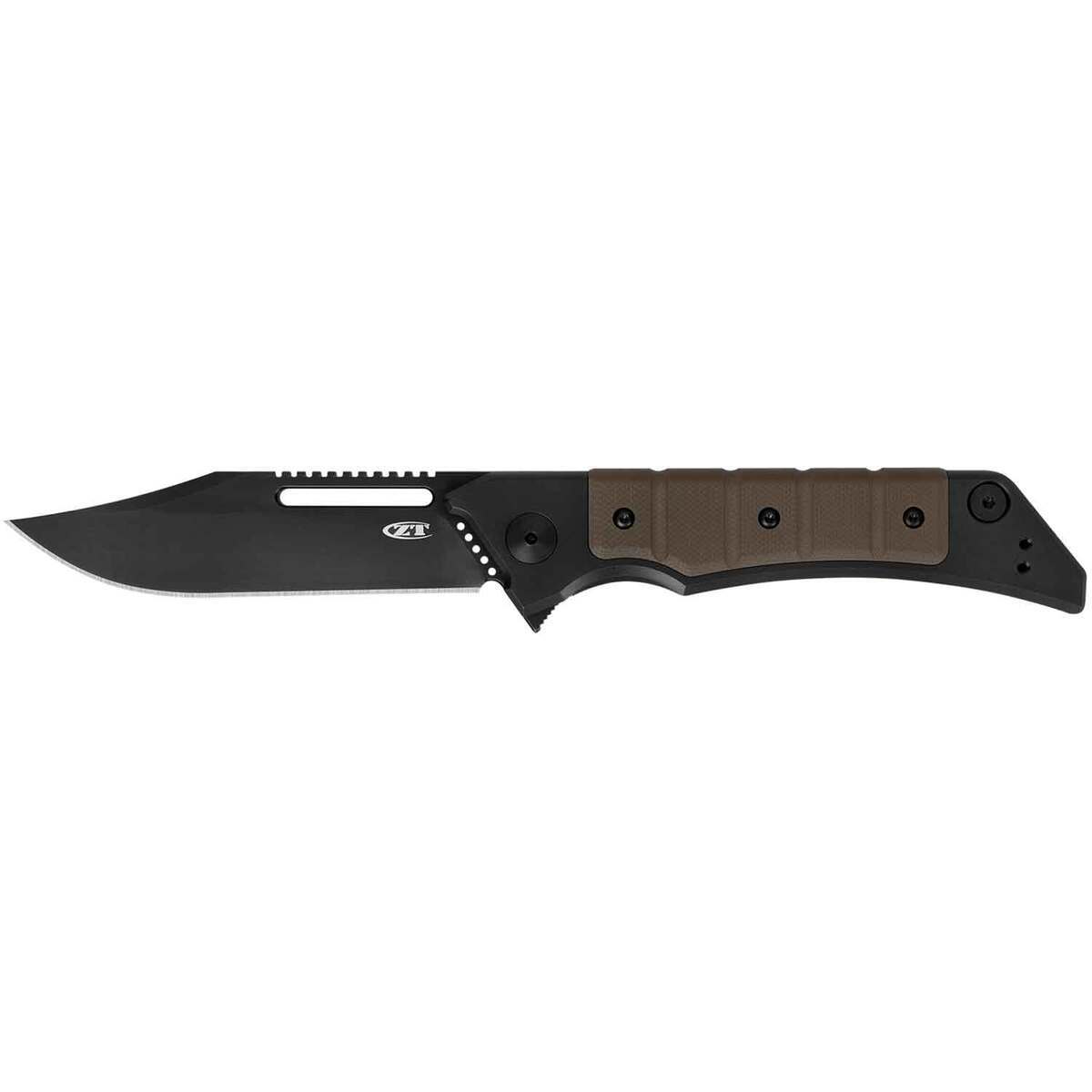 Zero Tolerance 0223 3.5 Inch Folding Knife - Brown and Black Zero Tolerance 0223 3.5 Inch Folding Knife - Brown and Black