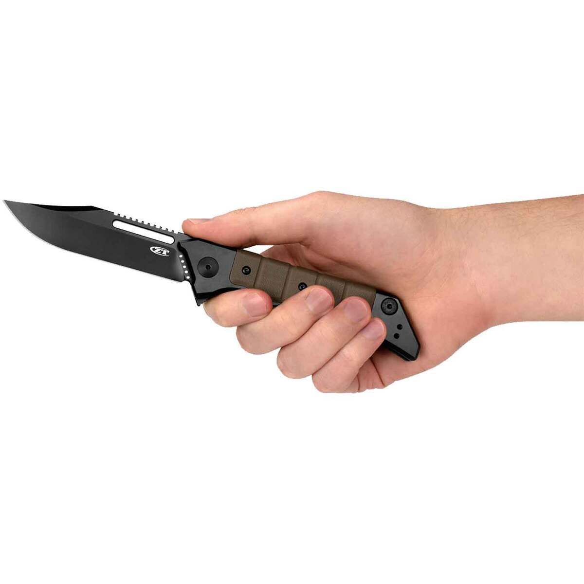 Zero Tolerance 0223 3.5 Inch Folding Knife - Brown and Black Zero Tolerance 0223 3.5 Inch Folding Knife - Brown and Black