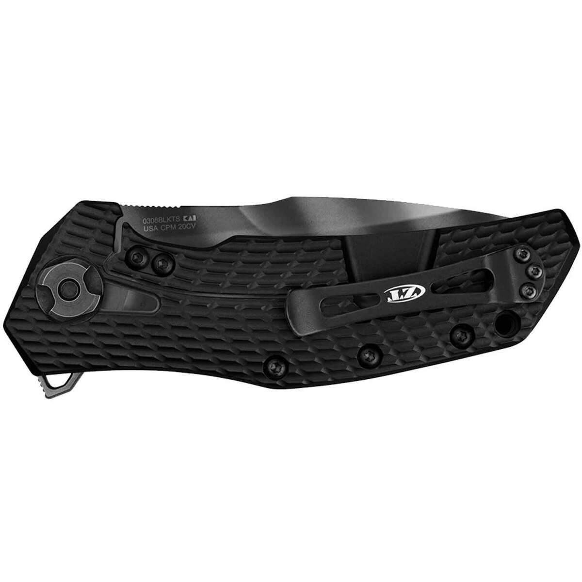 Zero Tolerance 0308BLKTS 3.75 inch Folding Knife - Black Zero Tolerance 0308BLKTS 3.75 inch Folding Knife - Black