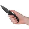 Zero Tolerance 0357BW 3.25 inch Folding Knife - Black