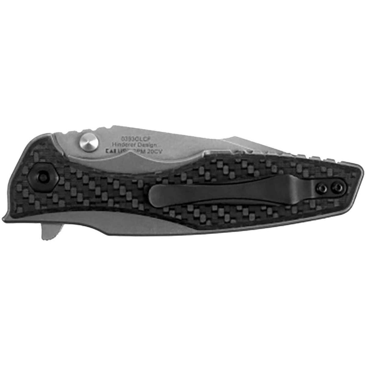 Zero Tolerance 0393GLCF 3.5 inch Folding Knife - Black Zero Tolerance 0393GLCF 3.5 inch Folding Knife - Black