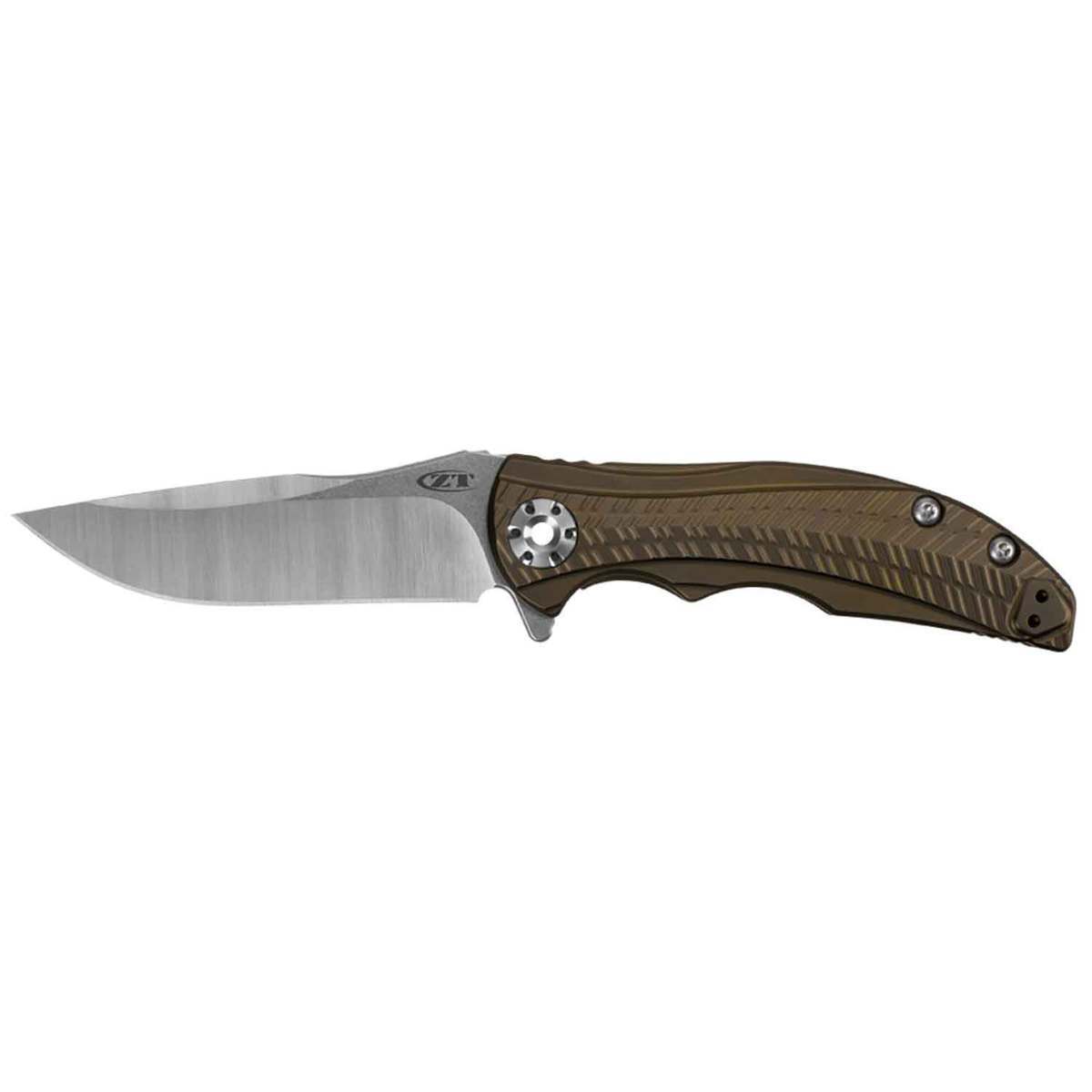 Zero Tolerance 0609 3.4 inch Folding Knife - Bronze Zero Tolerance 0609 3.4 inch Folding Knife - Bronze