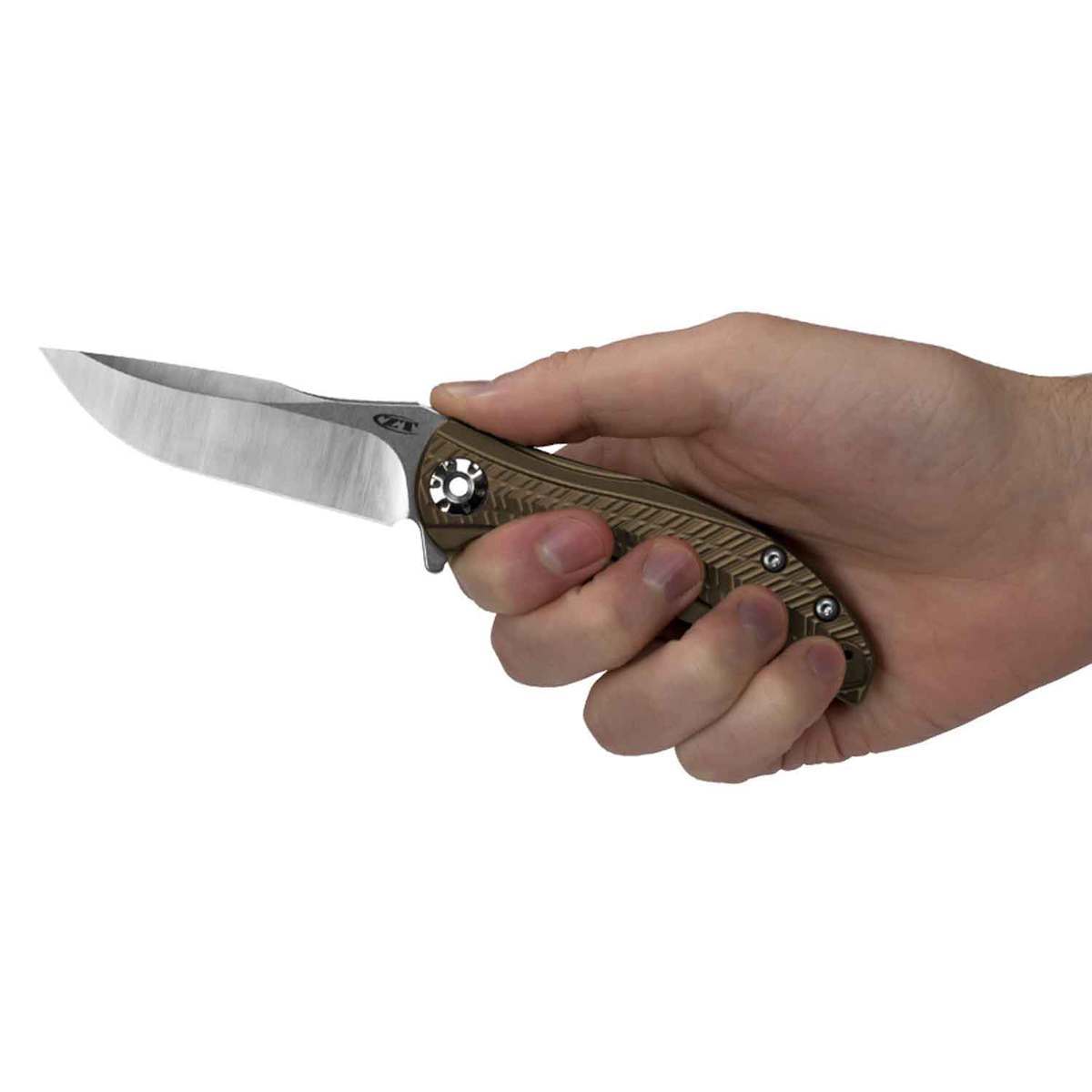 Zero Tolerance 0609 3.4 inch Folding Knife - Bronze Zero Tolerance 0609 3.4 inch Folding Knife - Bronze