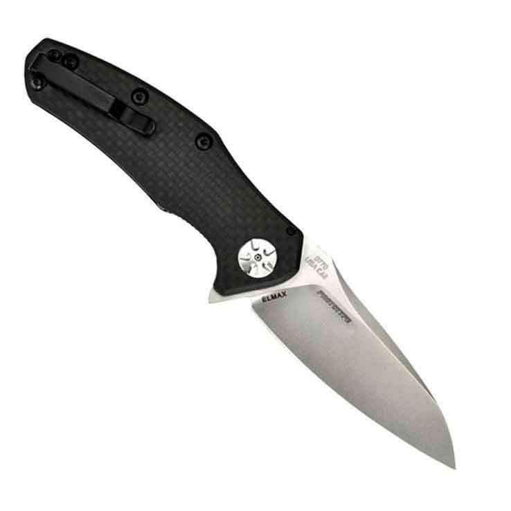 Zero Tolerance ZT 0770CF 3.25 inch Folding Knife - Black Zero Tolerance ZT 0770CF 3.25 inch Folding Knife - Black