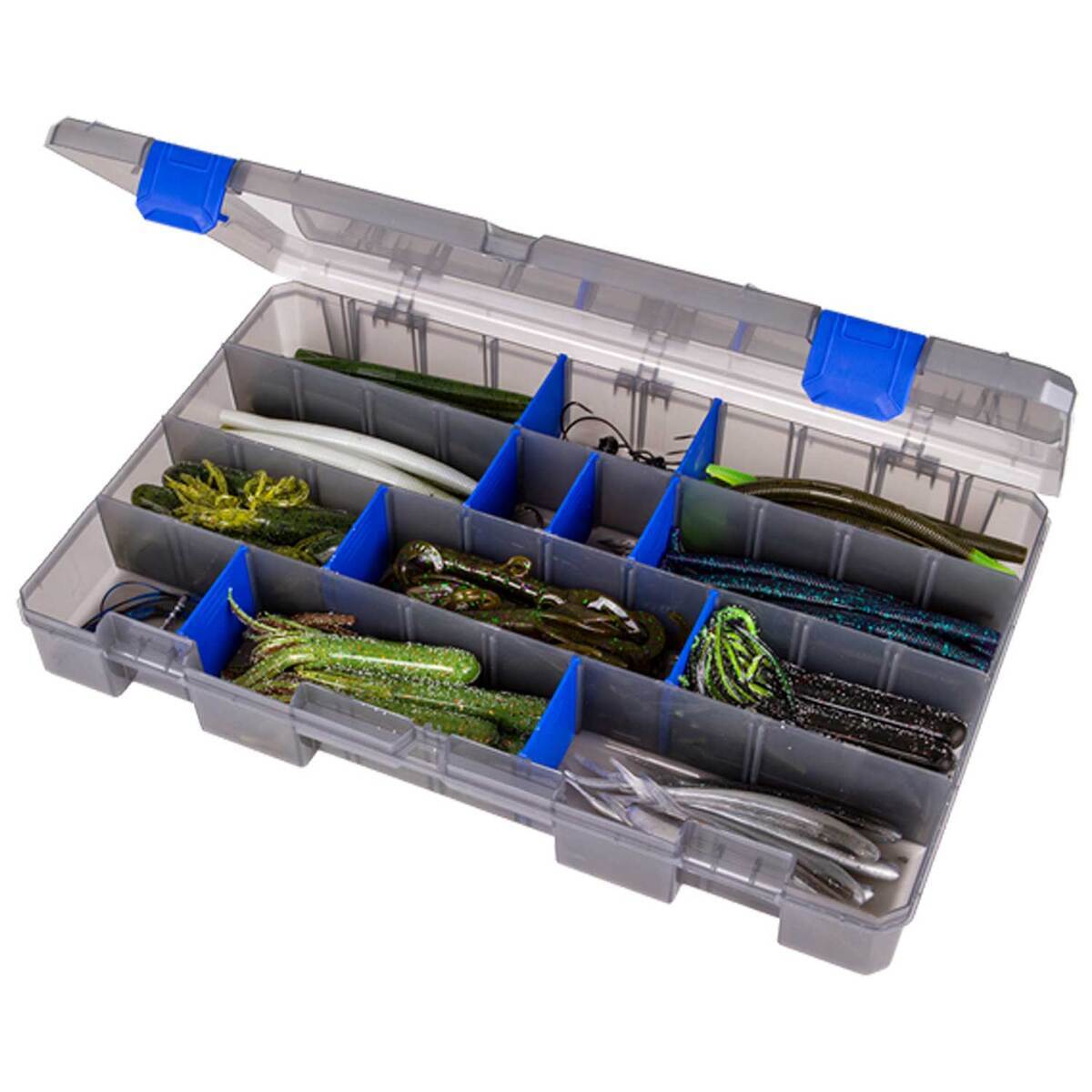 Zerust Max Tuff Tainer Utility Tackle Box - Smoke Gray, Large - Smoke Gray Large Zerust Max Tuff Tainer Utility Tackle Box - Smoke Gray, Large - Smoke Gray Large