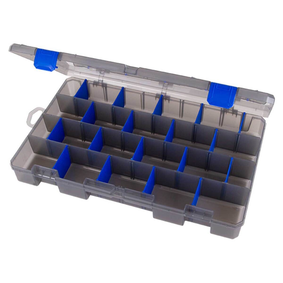 Zerust Max Tuff Tainer Utility Tackle Box - Smoke Gray, Large - Smoke Gray Large Zerust Max Tuff Tainer Utility Tackle Box - Smoke Gray, Large - Smoke Gray Large
