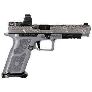 ZEV OZ9 Competition 9mm Luger 5in Titanium Gray Pistol - 17+1 Rounds