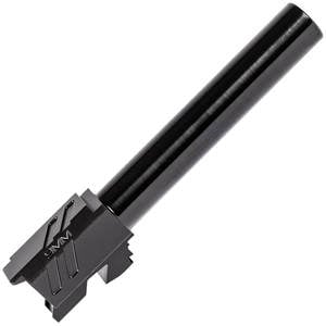 Zev Technologies Pro Match DLC 9mm Luger G17, Gen1-4 Handgun Barrel - 5.06in - Black