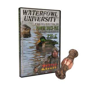 Zink PH-1 Poly Duck Call with Instructional DVD