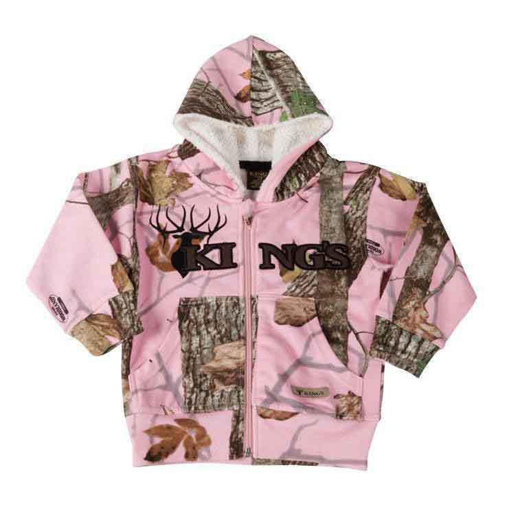 Kings Camo Infant Zip Hoodie Kings Camo Infant Zip Hoodie