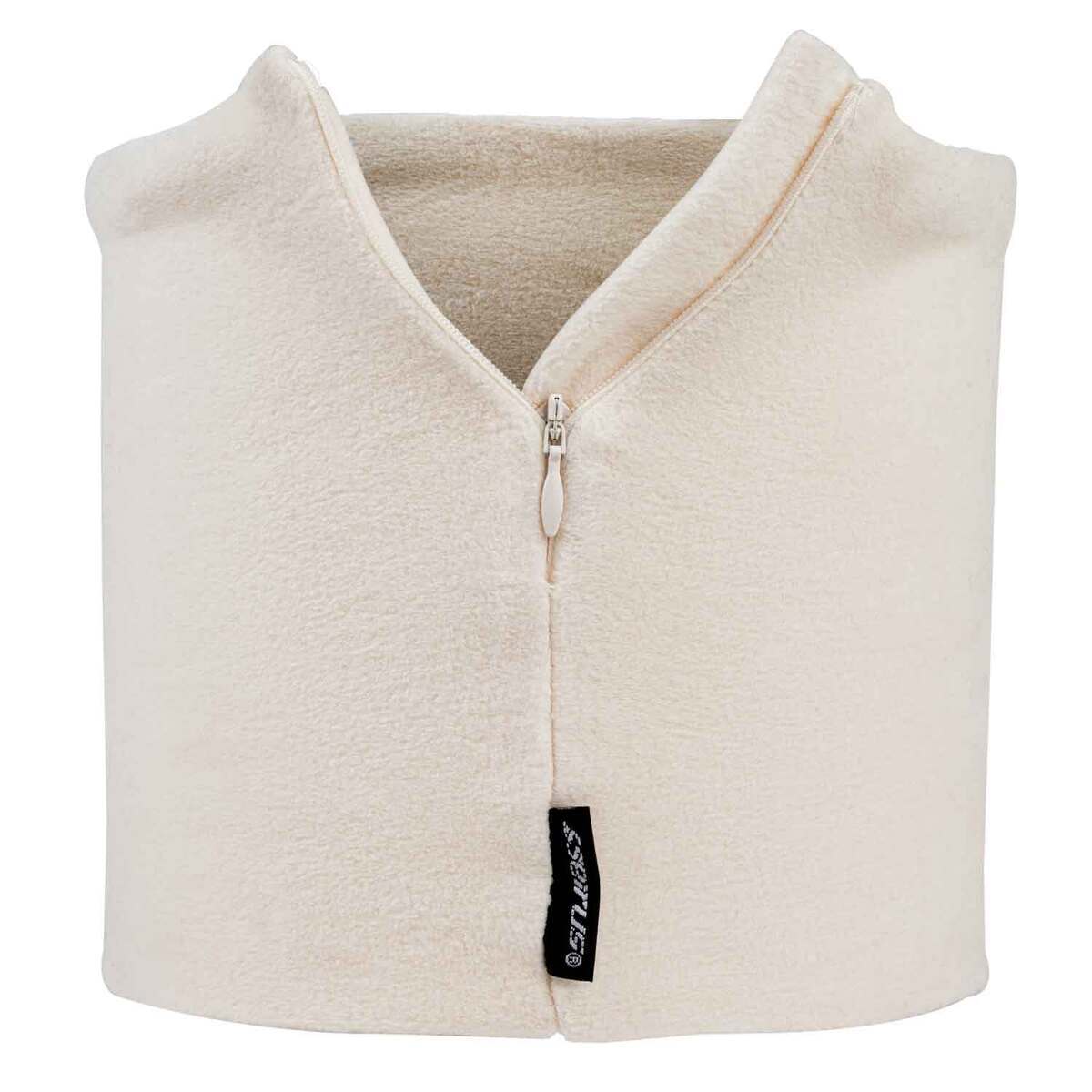 Seirus Micro Fleece Zip Neck Warmer - Ivory - Ivory One Size Fits Most Seirus Micro Fleece Zip Neck Warmer - Ivory - Ivory One Size Fits Most