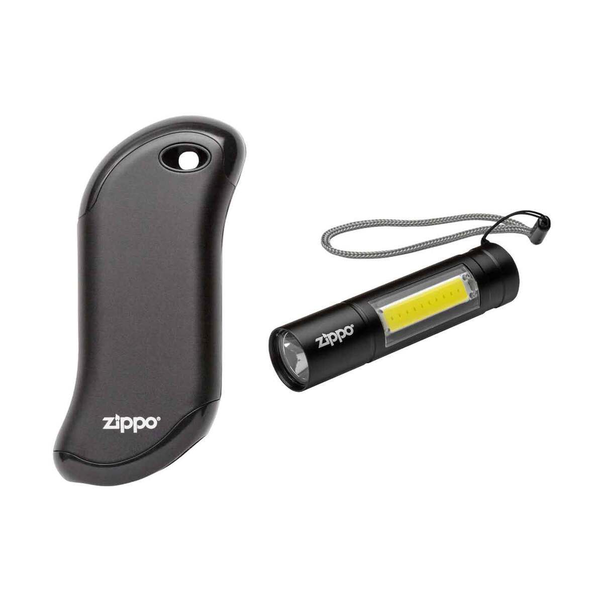 Zippo HeatBank 9s Rechargeable Hand Warmer and Flashlight - Black Zippo HeatBank 9s Rechargeable Hand Warmer and Flashlight - Black