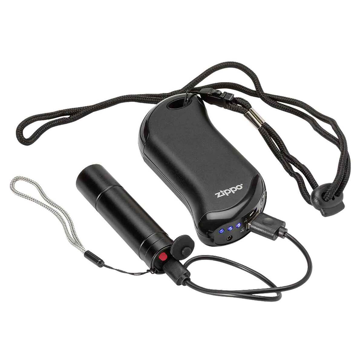 Zippo HeatBank 9s Rechargeable Hand Warmer and Flashlight - Black Zippo HeatBank 9s Rechargeable Hand Warmer and Flashlight - Black