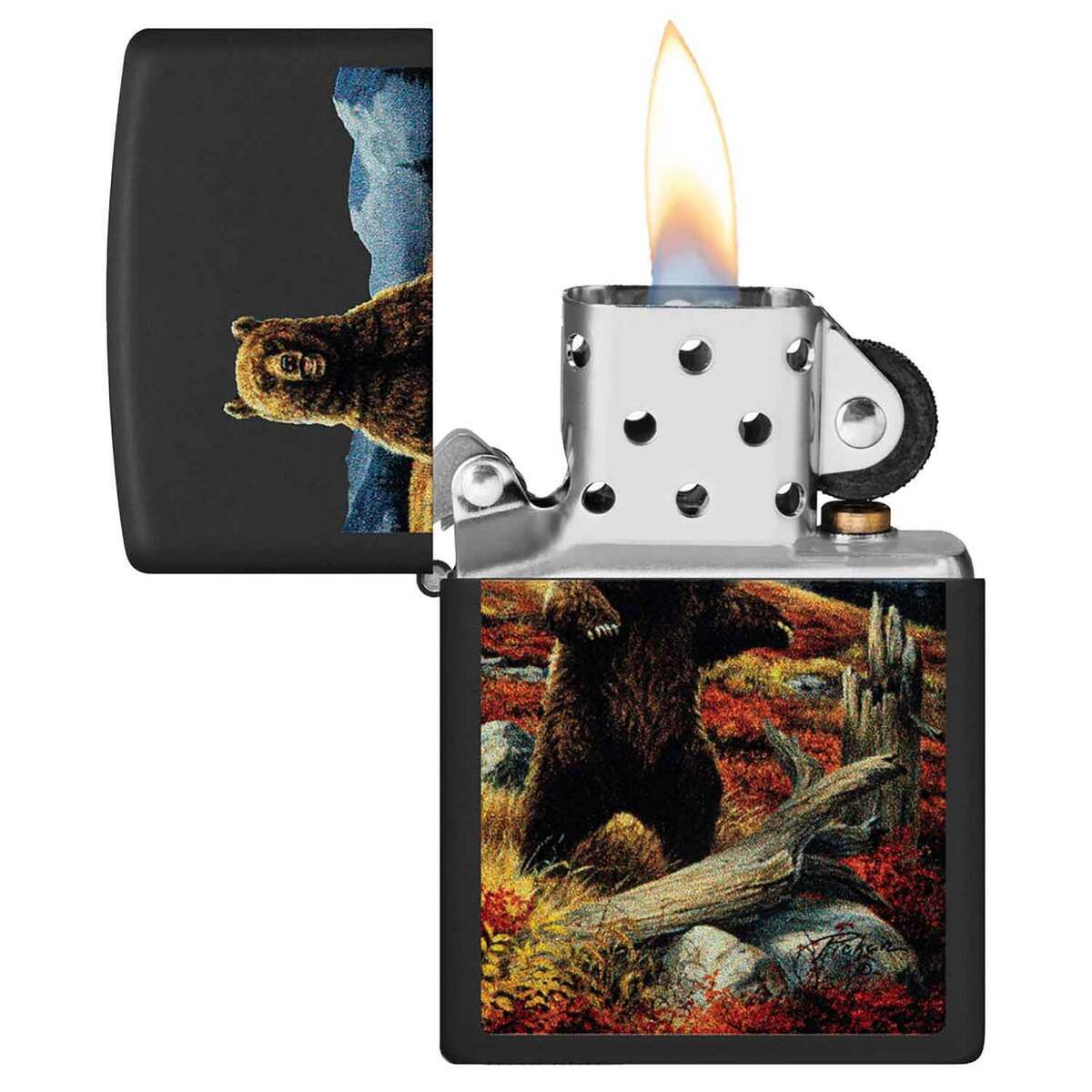 Zippo Linda Picken Lighter - Linda Picken Zippo Linda Picken Lighter - Linda Picken