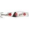 Zona Lures Z Ray Trolling Spoon - Nickel w/Red Spots, 1/4oz, 2in - Nickel w/Red Spots