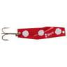 Zona Lures Z Ray Trolling Spoon - Red w/White Spots, 3/8oz, 2-1/2in - Red w/White Spots