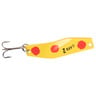 Zona Lures Z Ray Trolling Spoon - Yellow w/Red Spots, 1/4oz, 2in - Yellow w/Red Spots