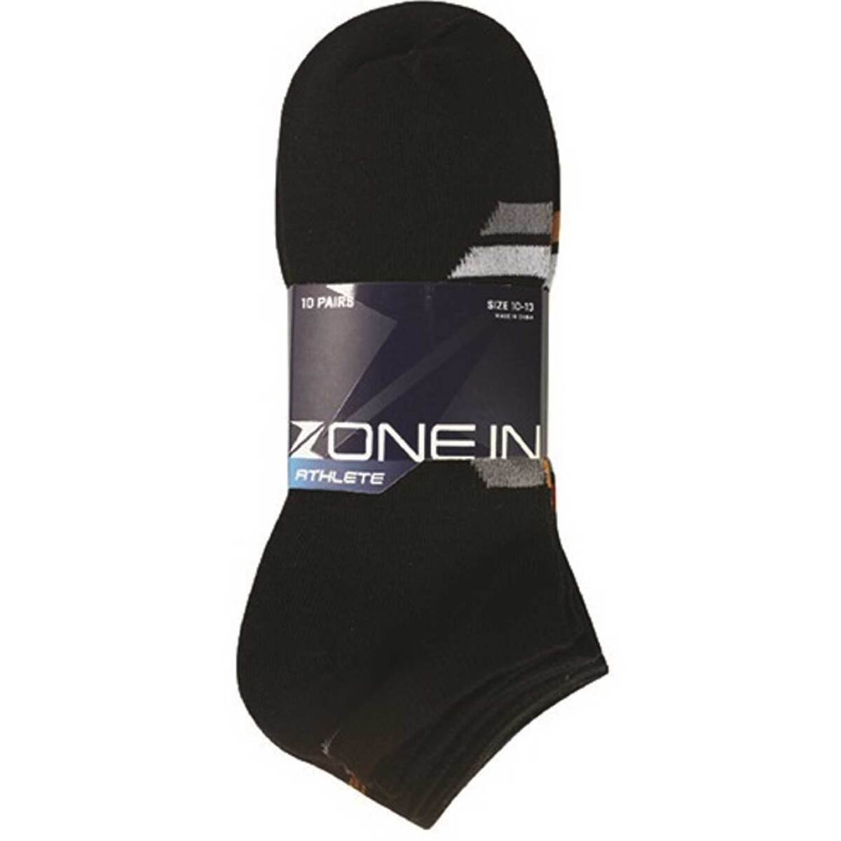 Zone In Men's Athletic Casual 10 Pack Ankle Socks Zone In Men's Athletic Casual 10 Pack Ankle Socks