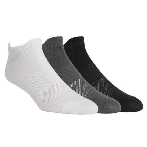 Zone In Men's Supportive 5 Pack Casual Socks - Black/White L