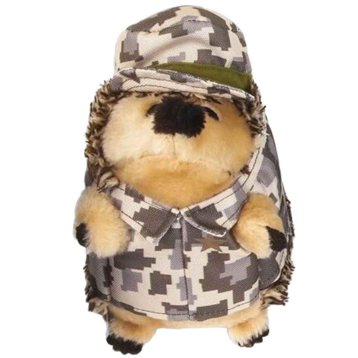 Zoobilee Army Heggies Plush Dog Toy - Brown/Green/Black Zoobilee Army Heggies Plush Dog Toy - Brown/Green/Black