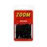 Zoom Curlytail Grub - Black, 3in, 20pk - Black