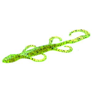 Zoom Lizard - Chartreuse/Pepper Flake, 6in