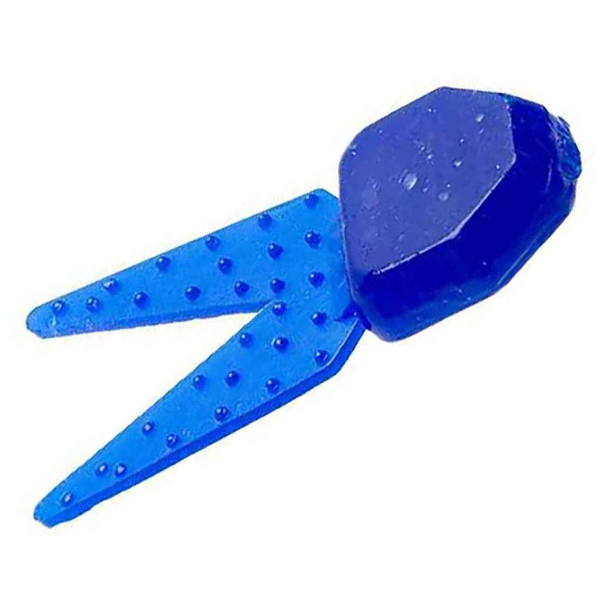 Zoom Small Salty Chunk Jig Trailer - Flippin' Blue, 2 1/2in - Flippin' Blue Zoom Small Salty Chunk Jig Trailer - Flippin' Blue, 2 1/2in - Flippin' Blue