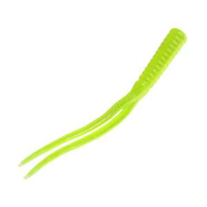 Zoom Split Tail Trailer Bait - Chartreuse Pearl, 4-1/4in