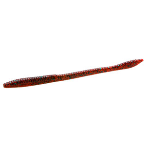 Zoom Trick Worms - Red Bug, 6.5in