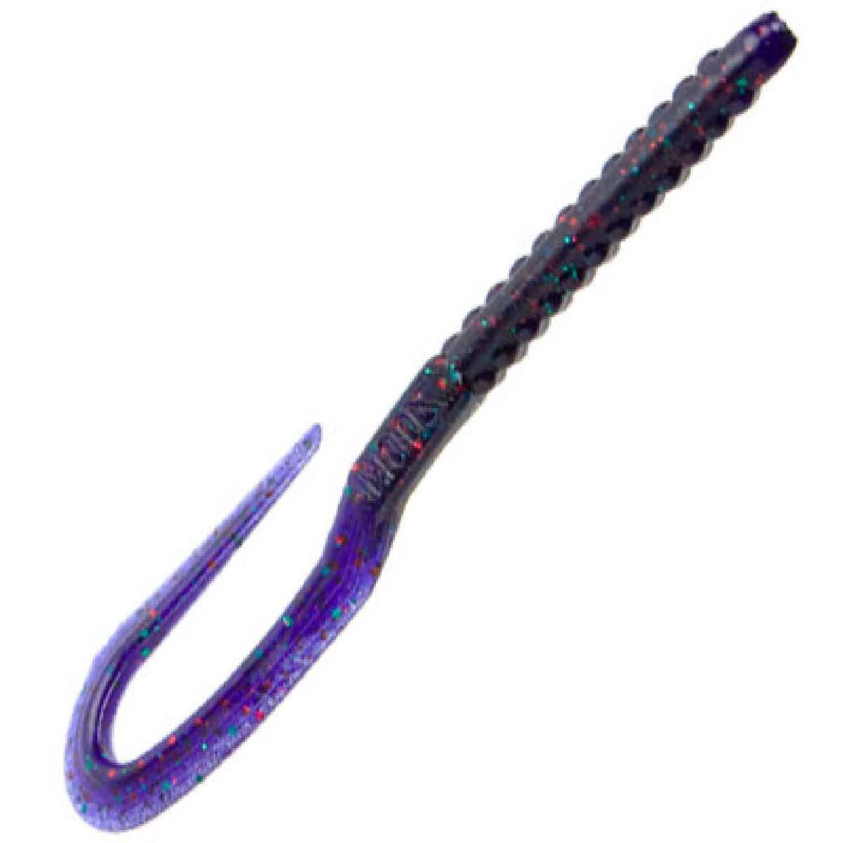 Zoom U-Tale Worms - Junebug Red Flake, 6in | Sportsman's Warehouse