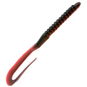 Zoom U-Tale Worms - Red Shad, 6in