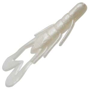 Zoom UV Speed Craw Soft Craw Bait - White Pearl, 3-1/2in